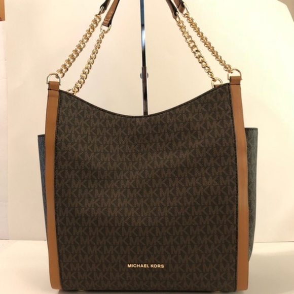 Michael Kors Medium Newbury Signature Shoulder bag - Picture 3 of 4